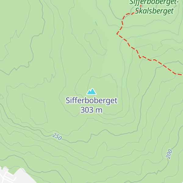 Map of Sifferboberget