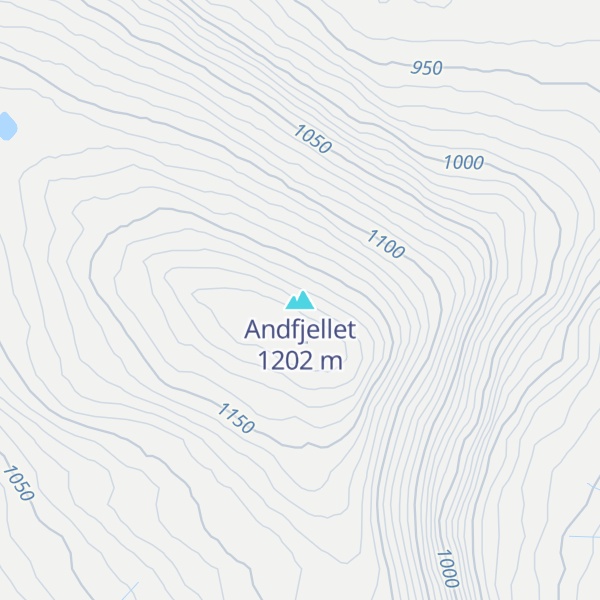 Map of Andfjellet