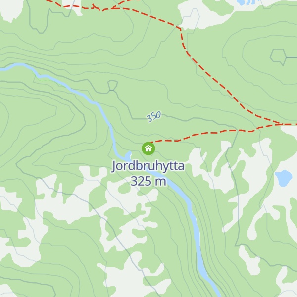 Map of Jordbruhytta