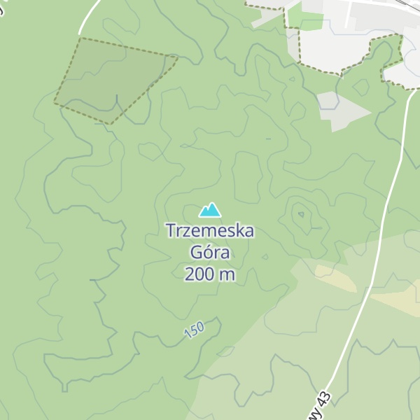 Map of Trzemeska Góra