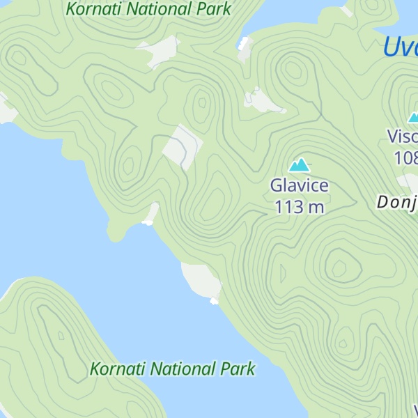 Map of Bližanj