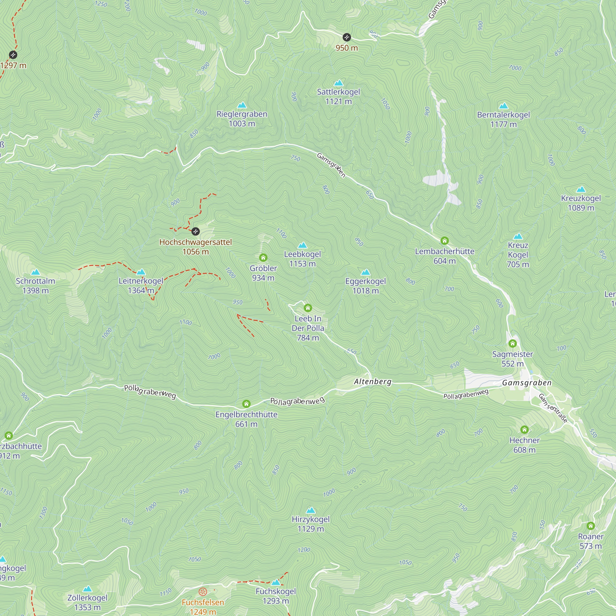 Leeb In Der Pölla map