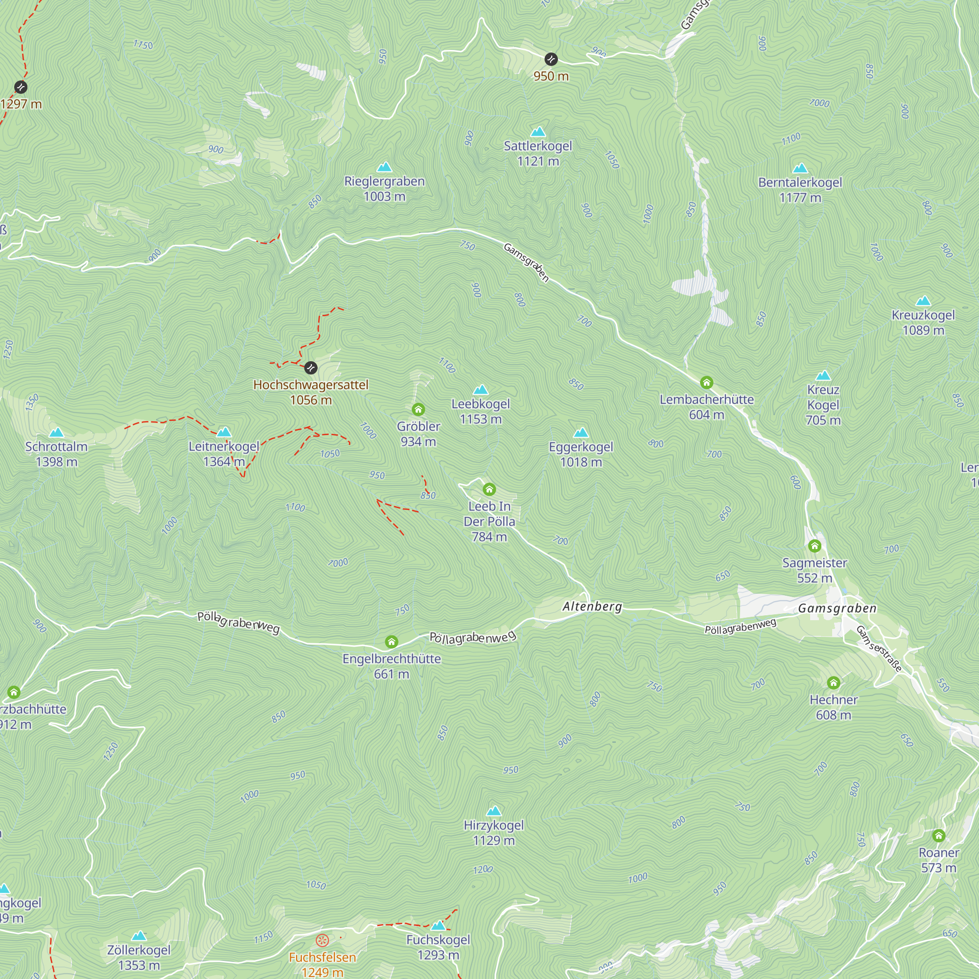 Leeb In Der Pölla map