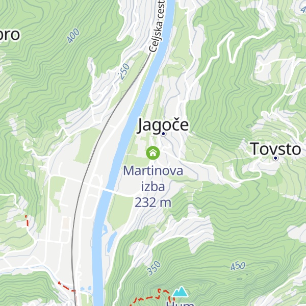 Map of Martinova izba