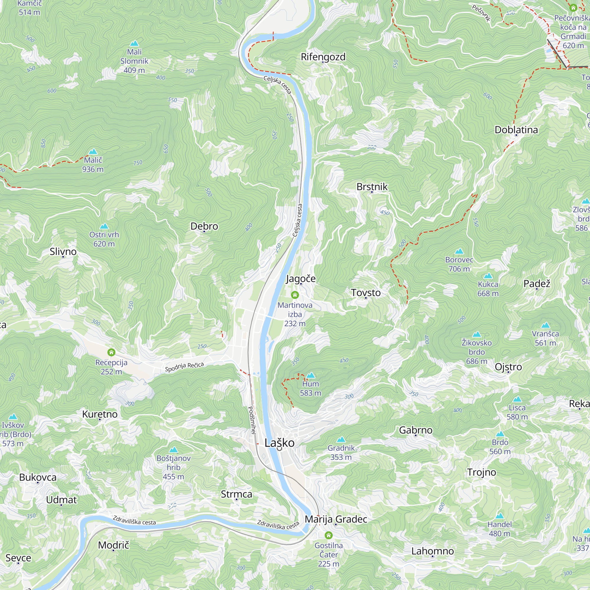 Martinova izba map