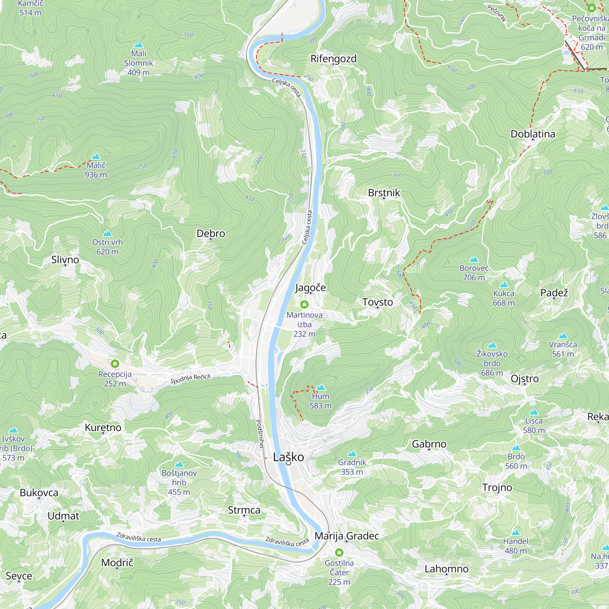 Martinova izba map