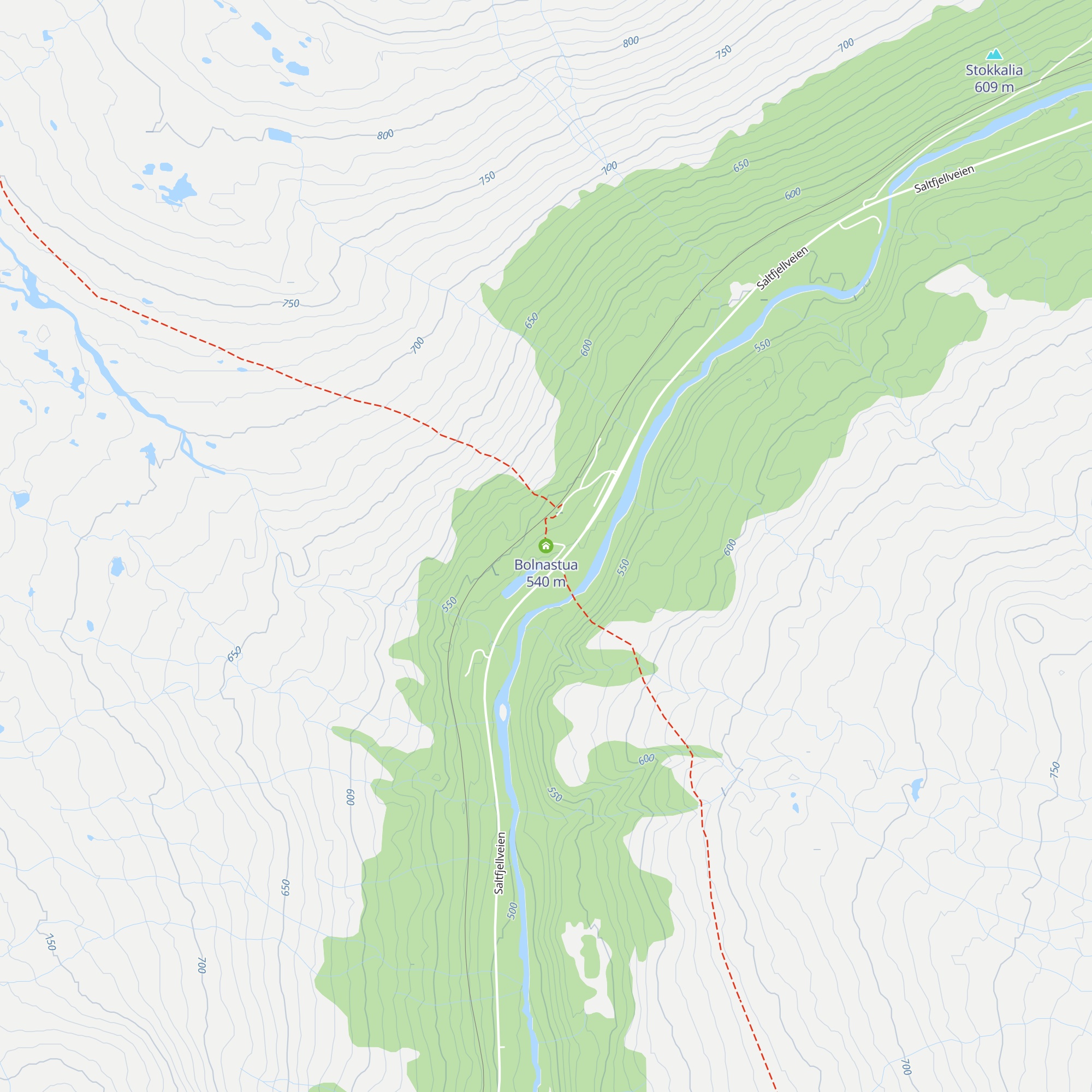 Bolnastua map