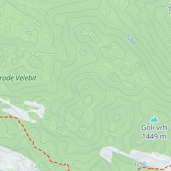 Map of Otrovni vrh