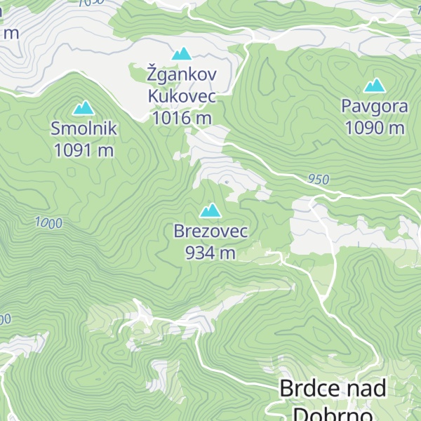 Map of Brezovec