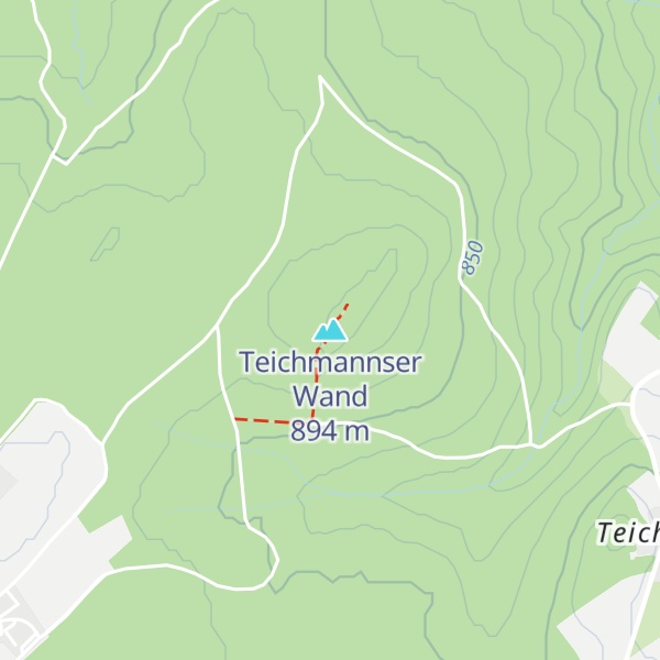 Map of Teichmannser Wand
