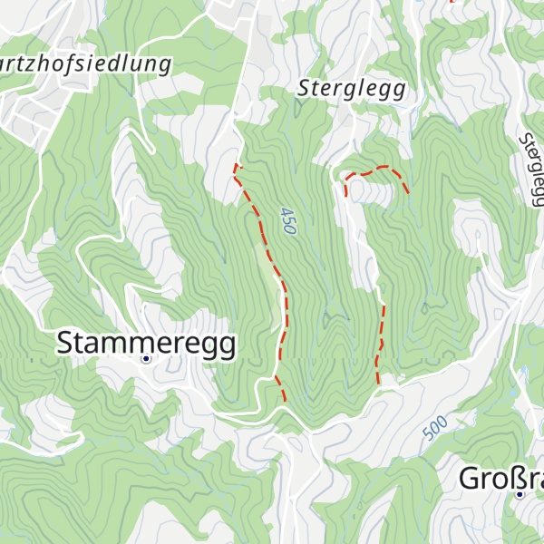 Map of Hausleiten