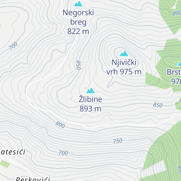 Map of Žlibine