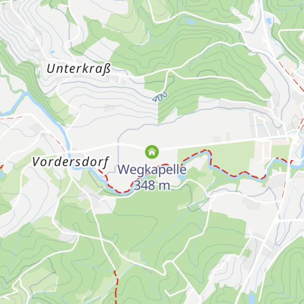 Map of Wegkapelle