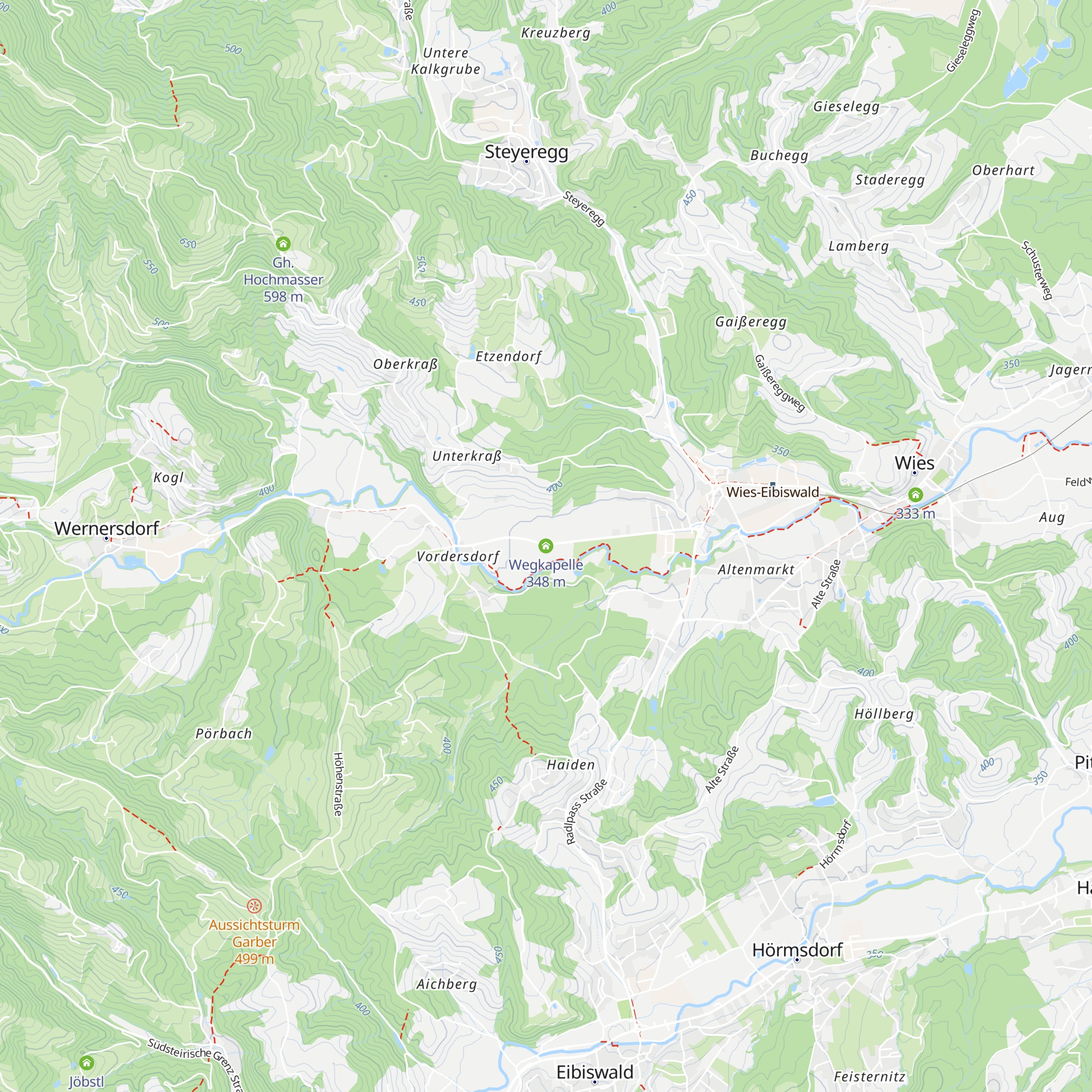 Wegkapelle map