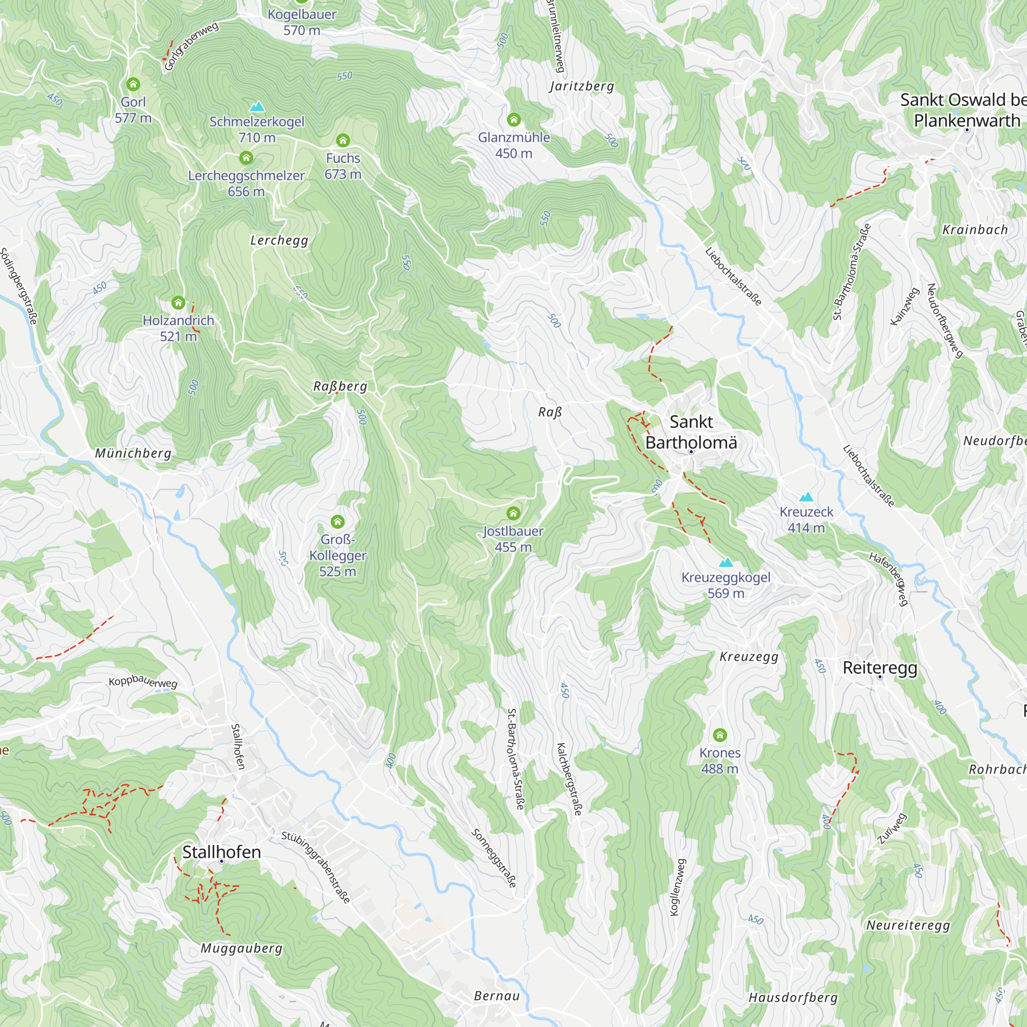 Jostlbauer map