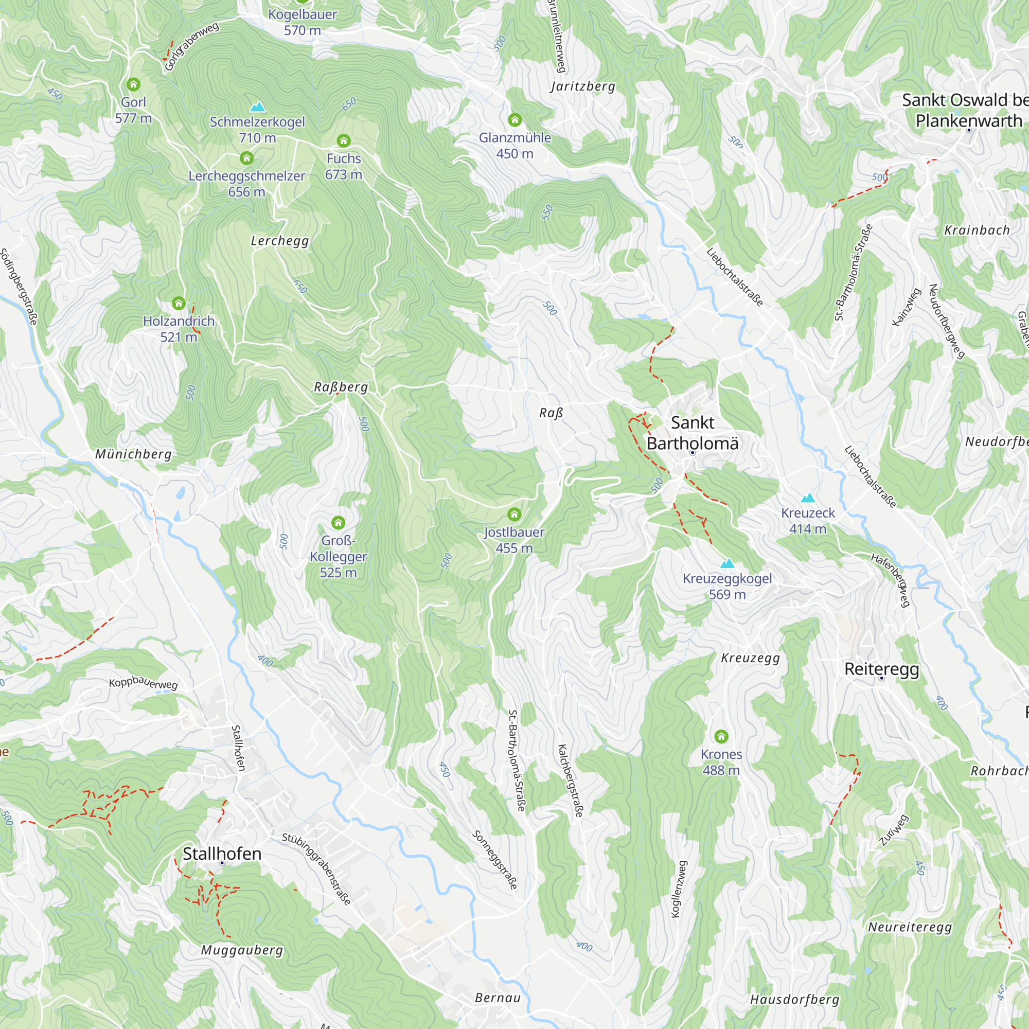 Jostlbauer map