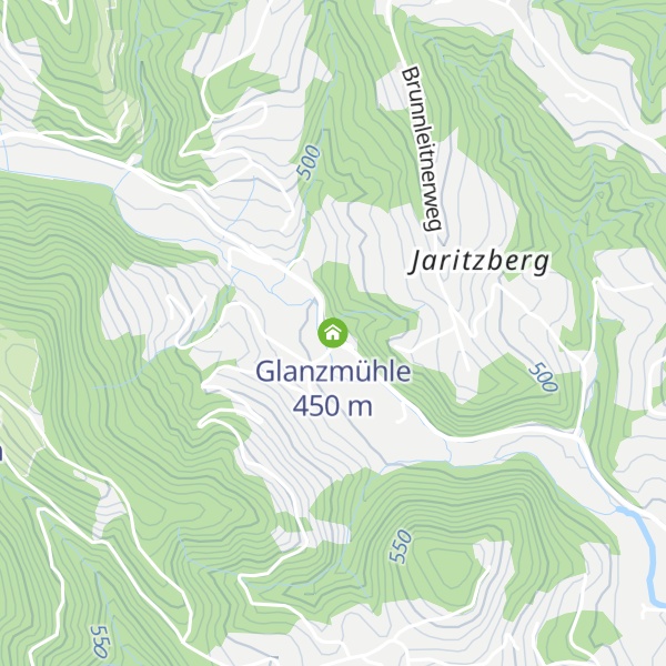 Map of Glanzmühle
