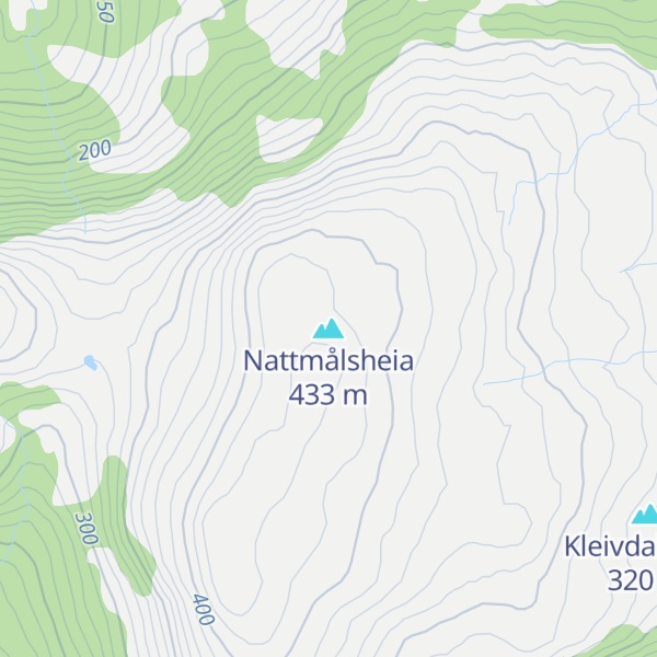 Map of Nattmålsheia
