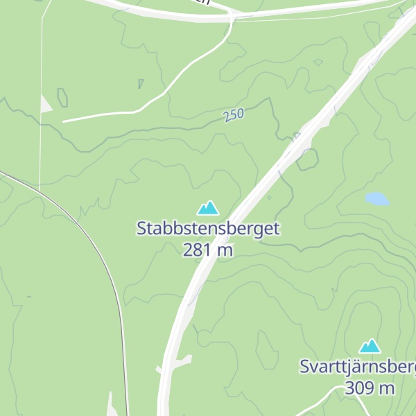 Map of Stabbstensberget