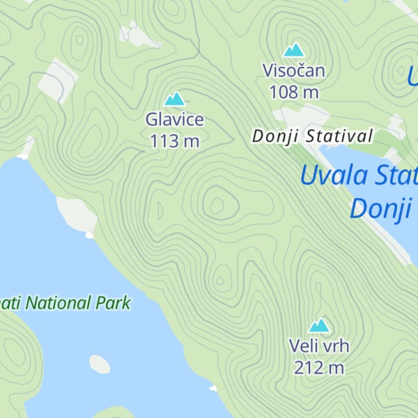 Map of Divojački vrh