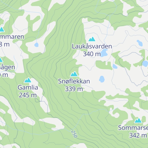 Map of Snøflekkan