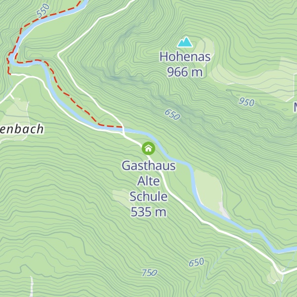 Map of Gasthaus Alte Schule