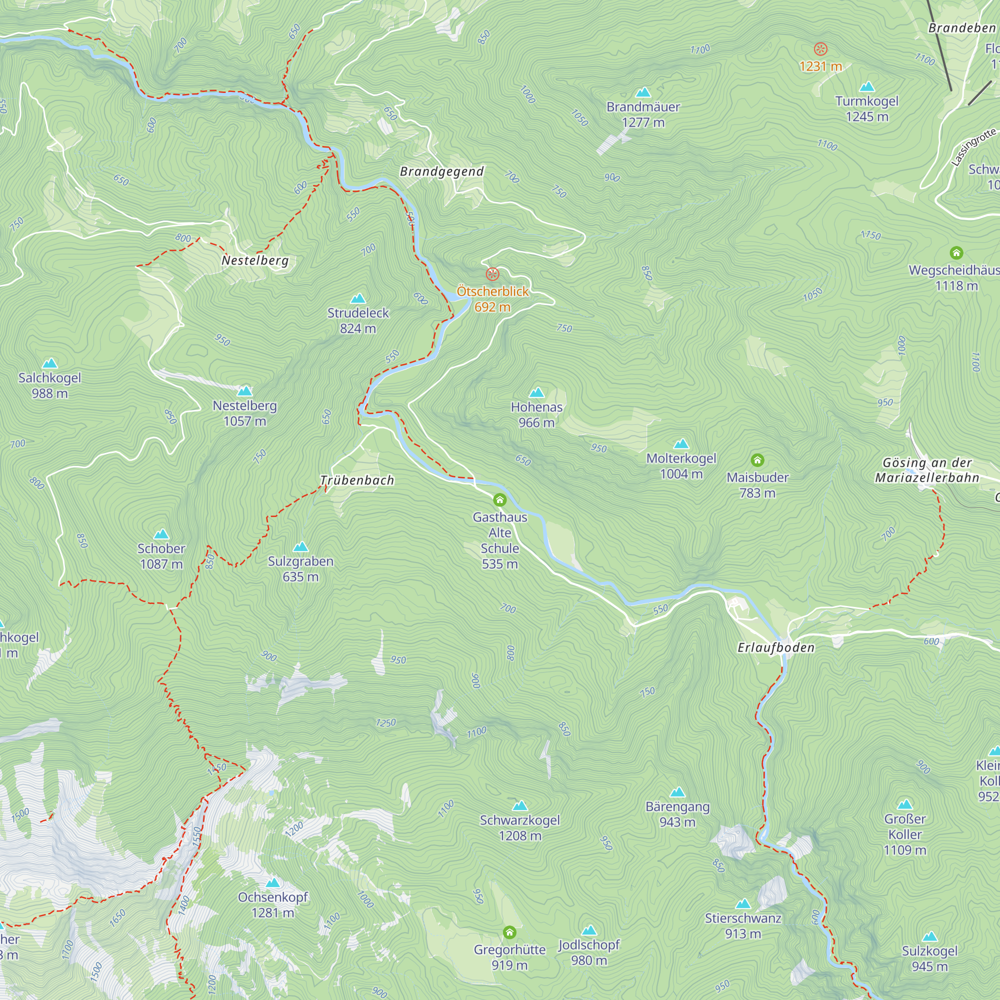Gasthaus Alte Schule map