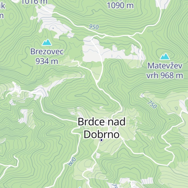 Map of Vrh