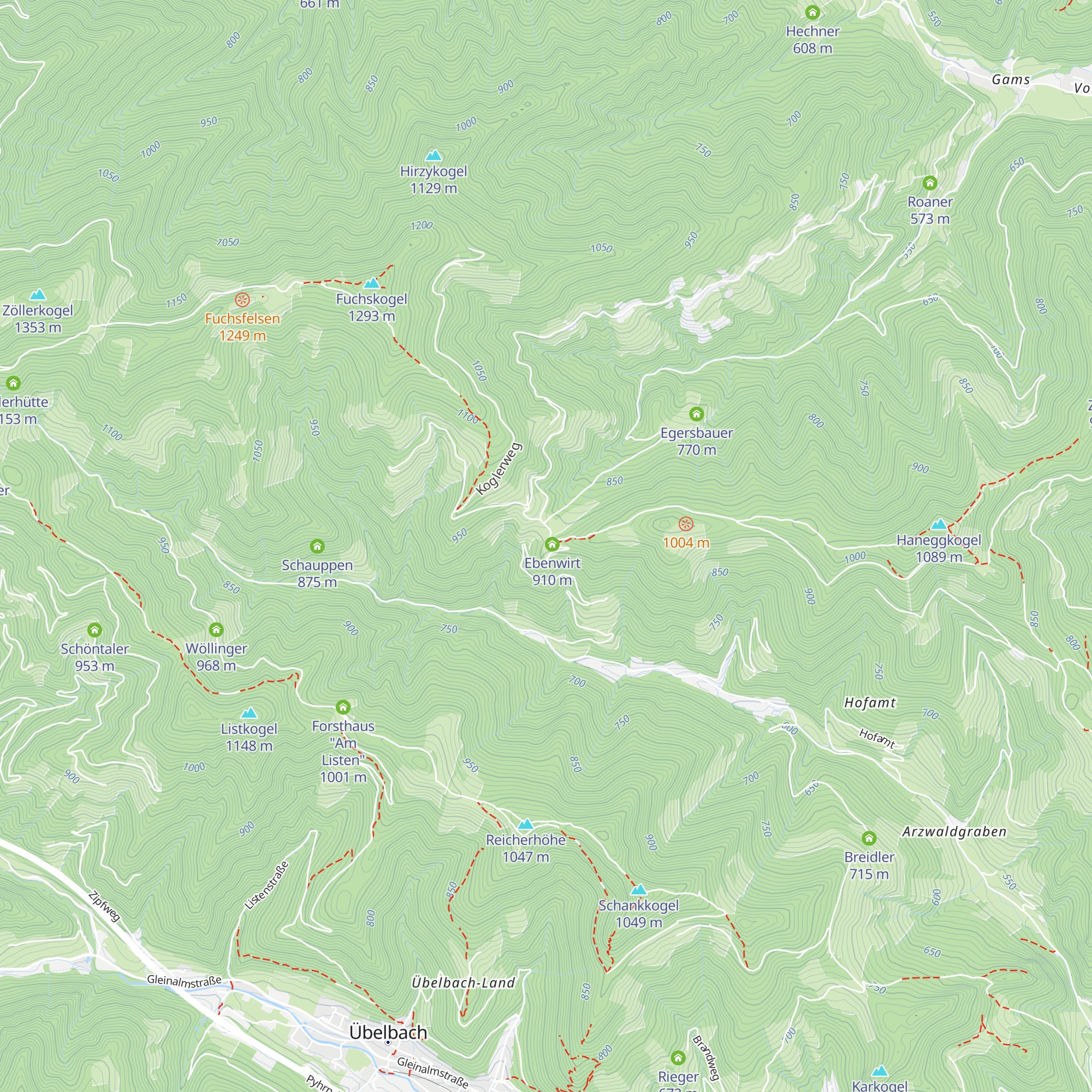 Erzherzog-Johann-Schule Schenkenberg map