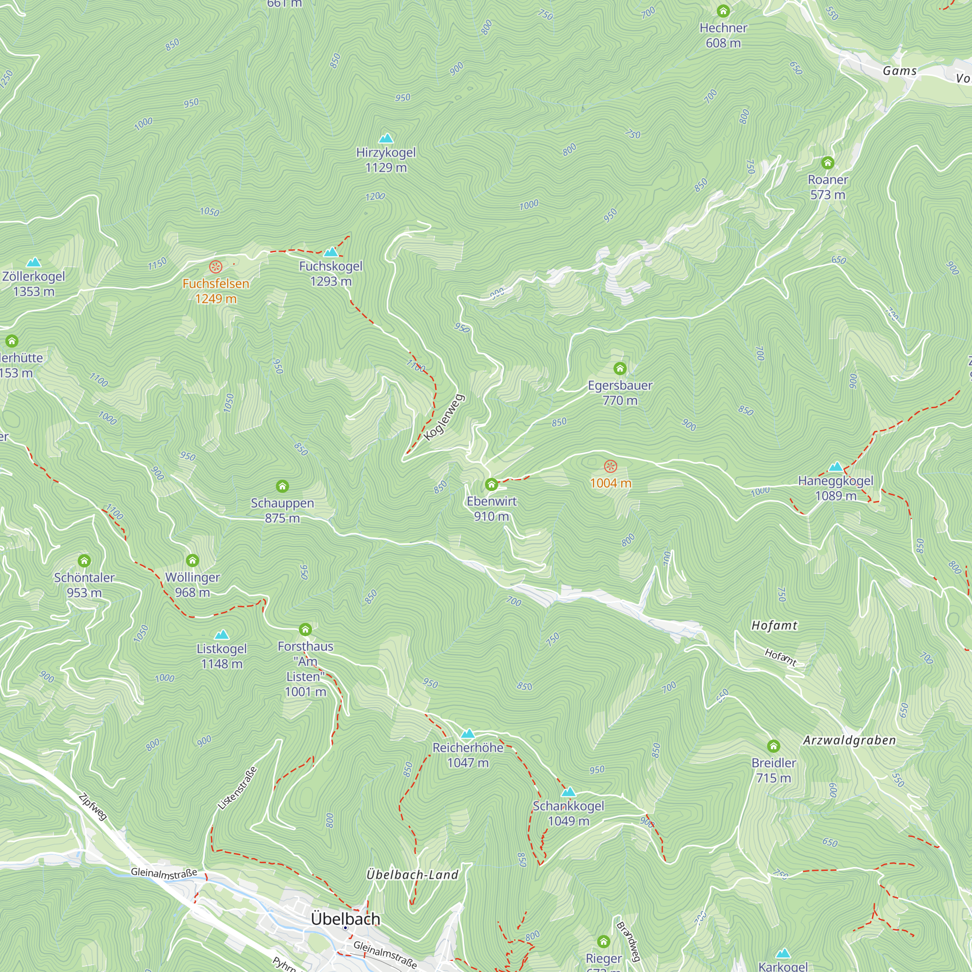 Erzherzog-Johann-Schule Schenkenberg map