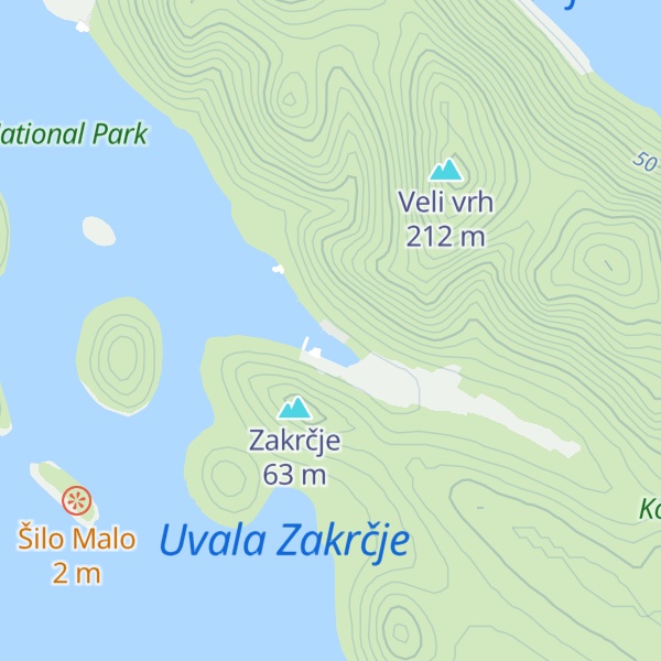 Map of Konoba Soleta