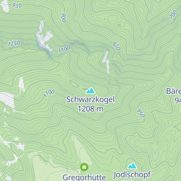 Map of Schwarzkogel
