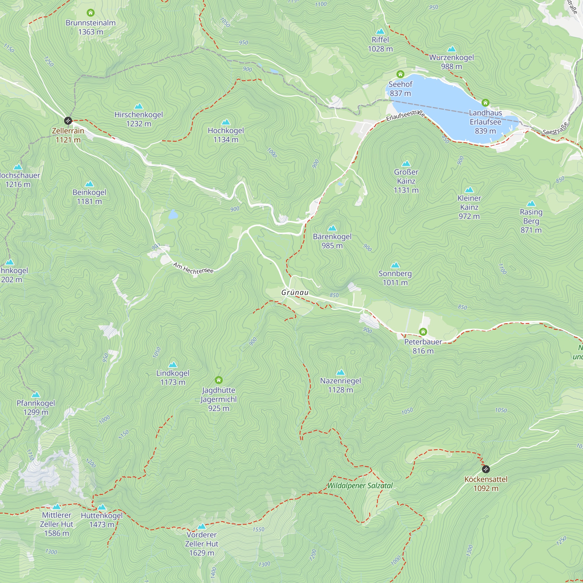 ehem. Hotel Marienwasserfall map
