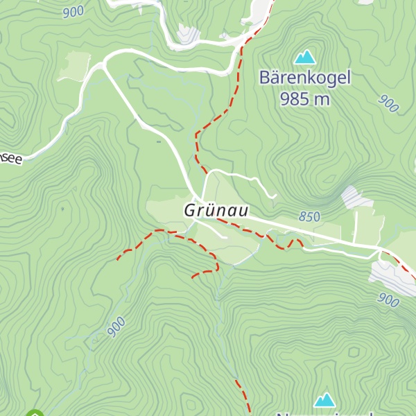 Map of ehem. Hotel Marienwasserfall