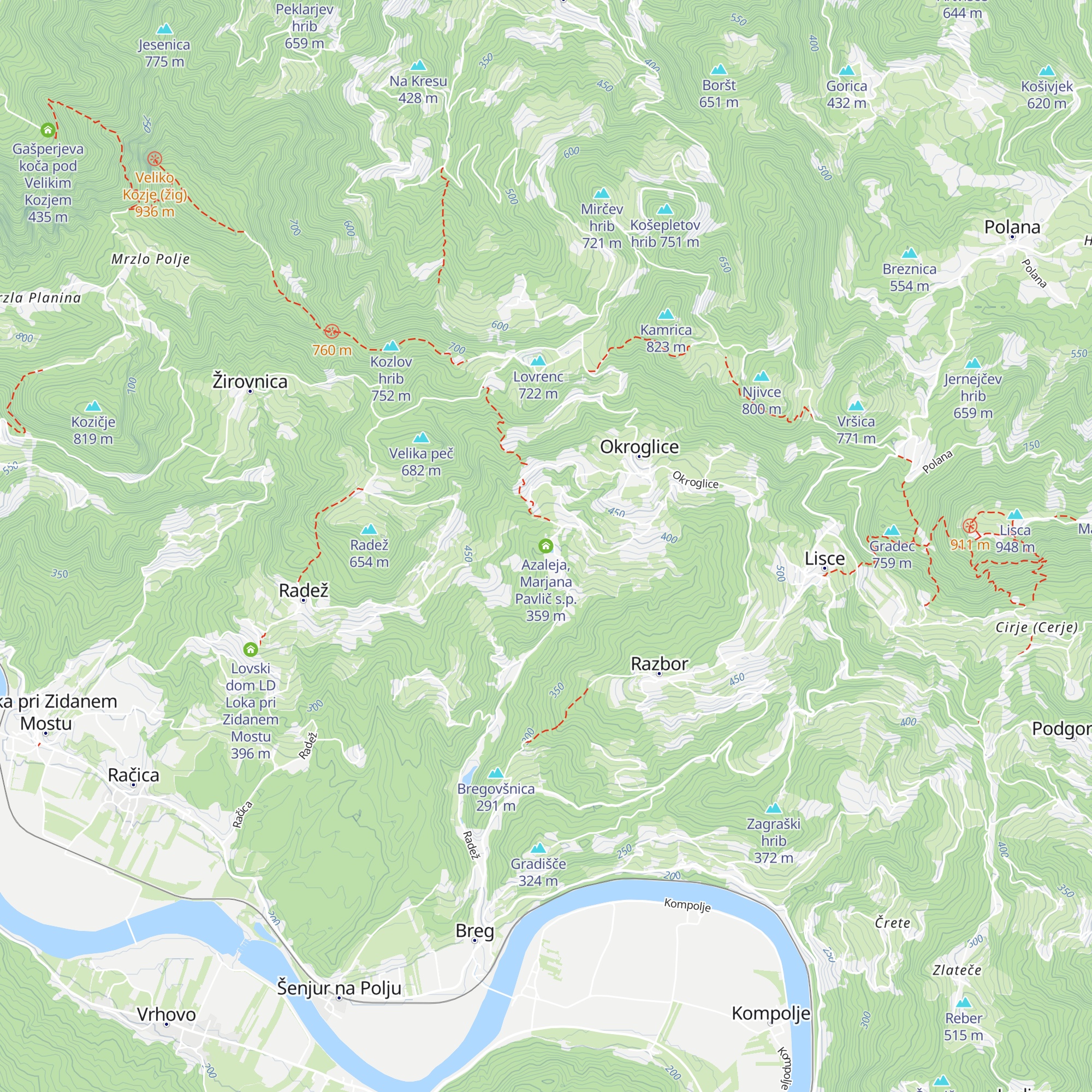 Azaleja, Marjana Pavlič s.p. map