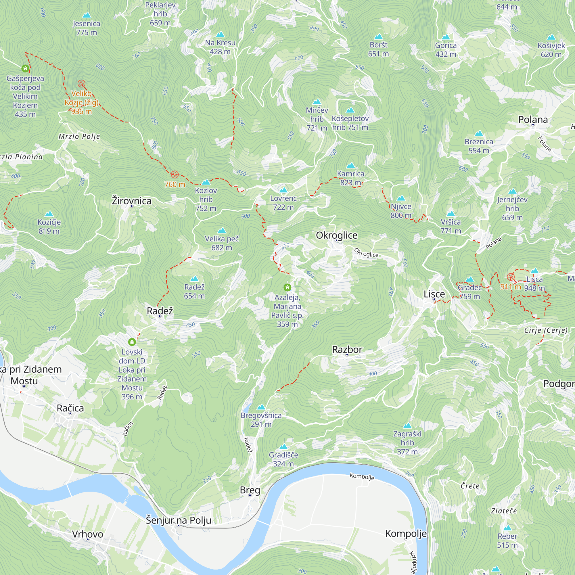 Azaleja, Marjana Pavlič s.p. map
