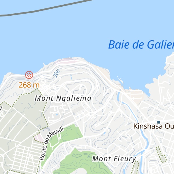 Map of Mont Leopold