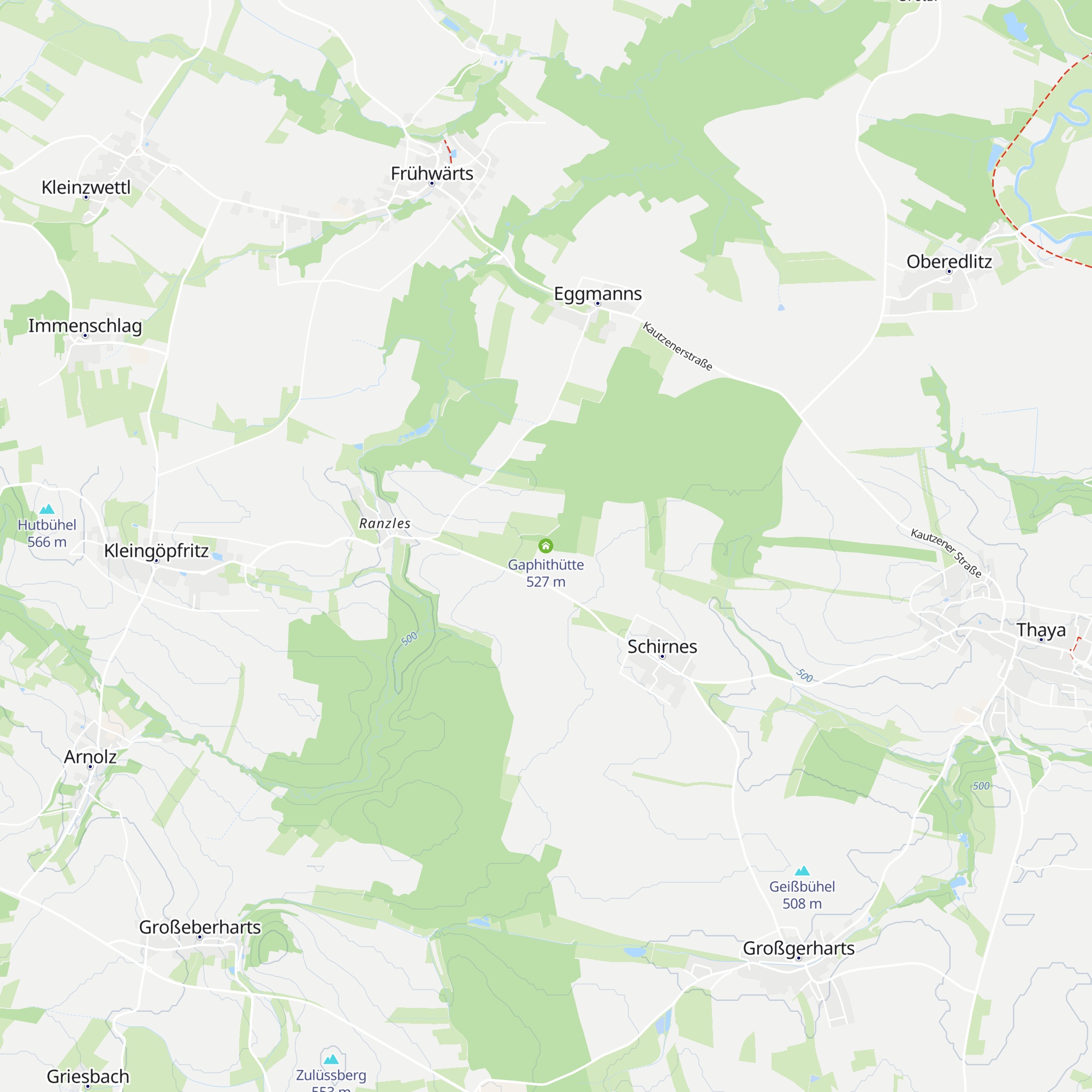 Gaphithütte map