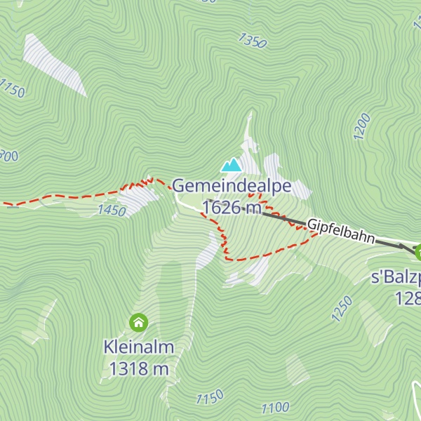 Map of Terzerhaus