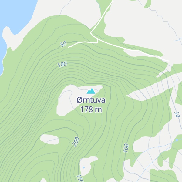 Map of Ørntuva