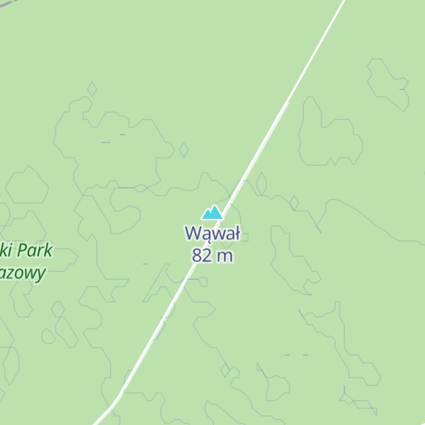 Map of Wąwał