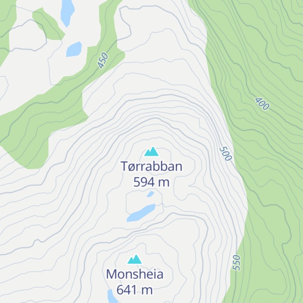 Map of Tørrabban