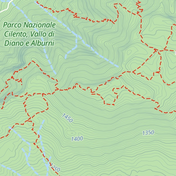 Map of Monte della Nuda