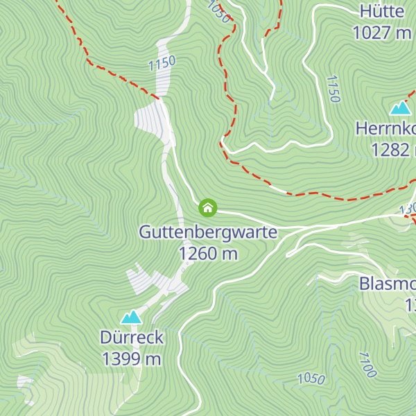 Map of Guttenbergwarte