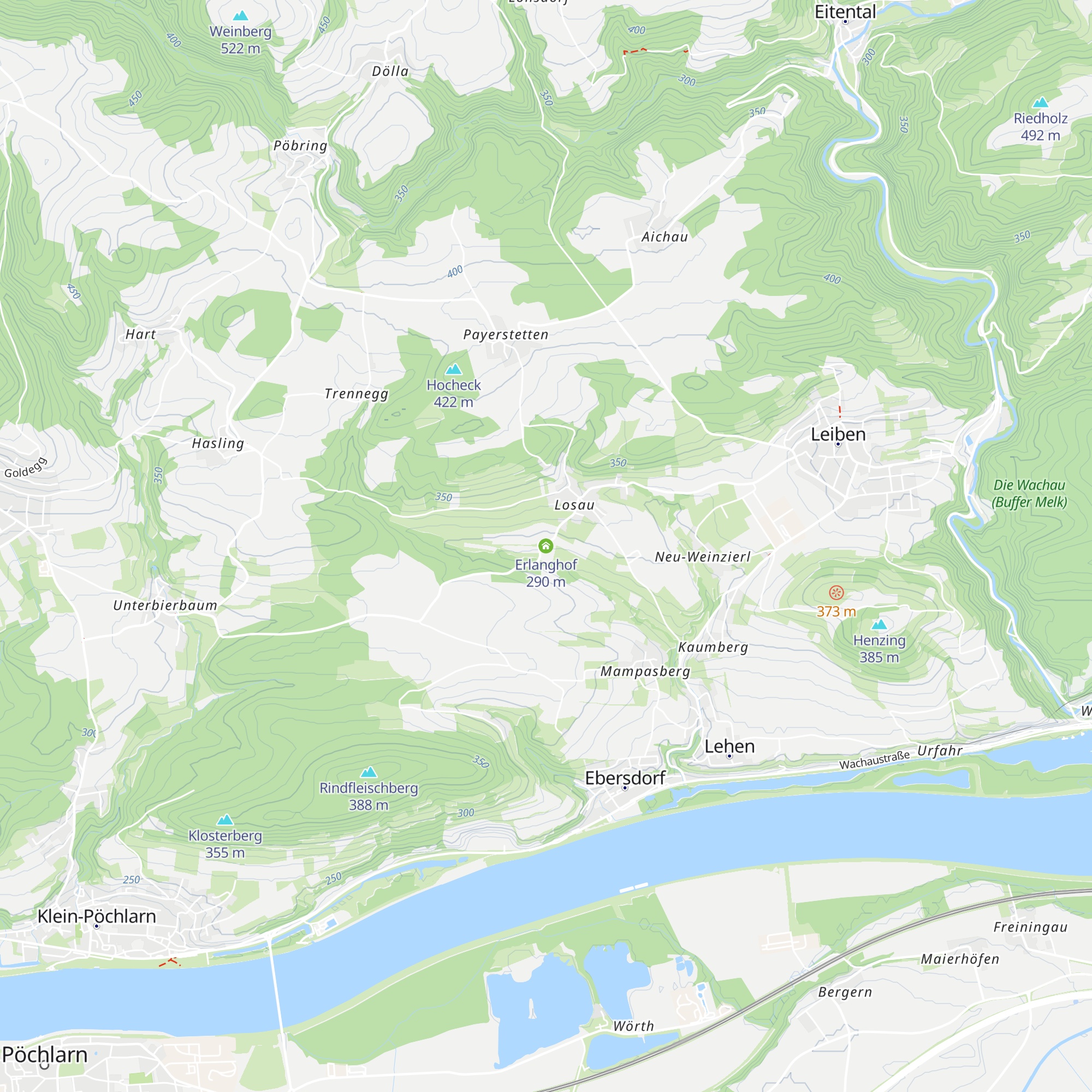 Erlanghof map