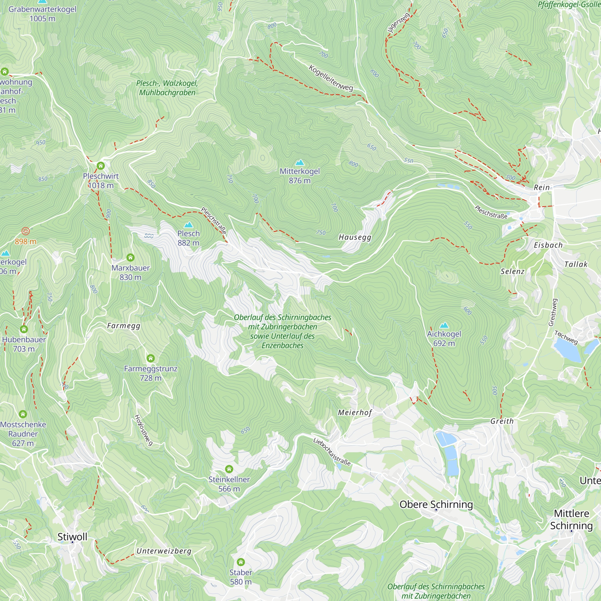 vulgo Greitbauer map