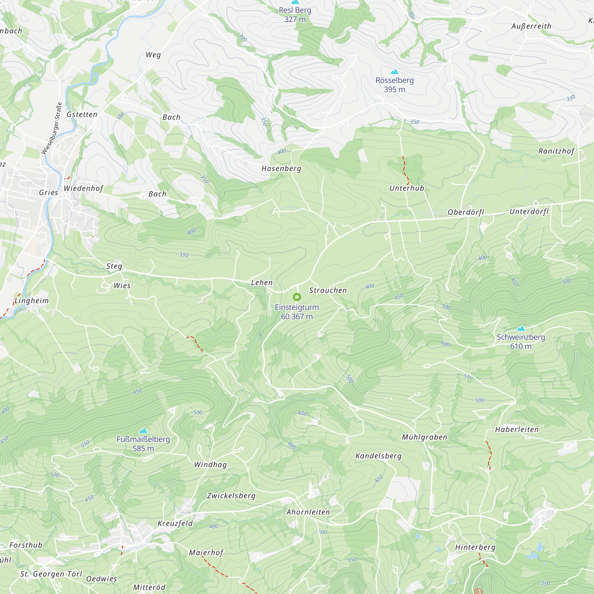 Einsteigturm 60 map
