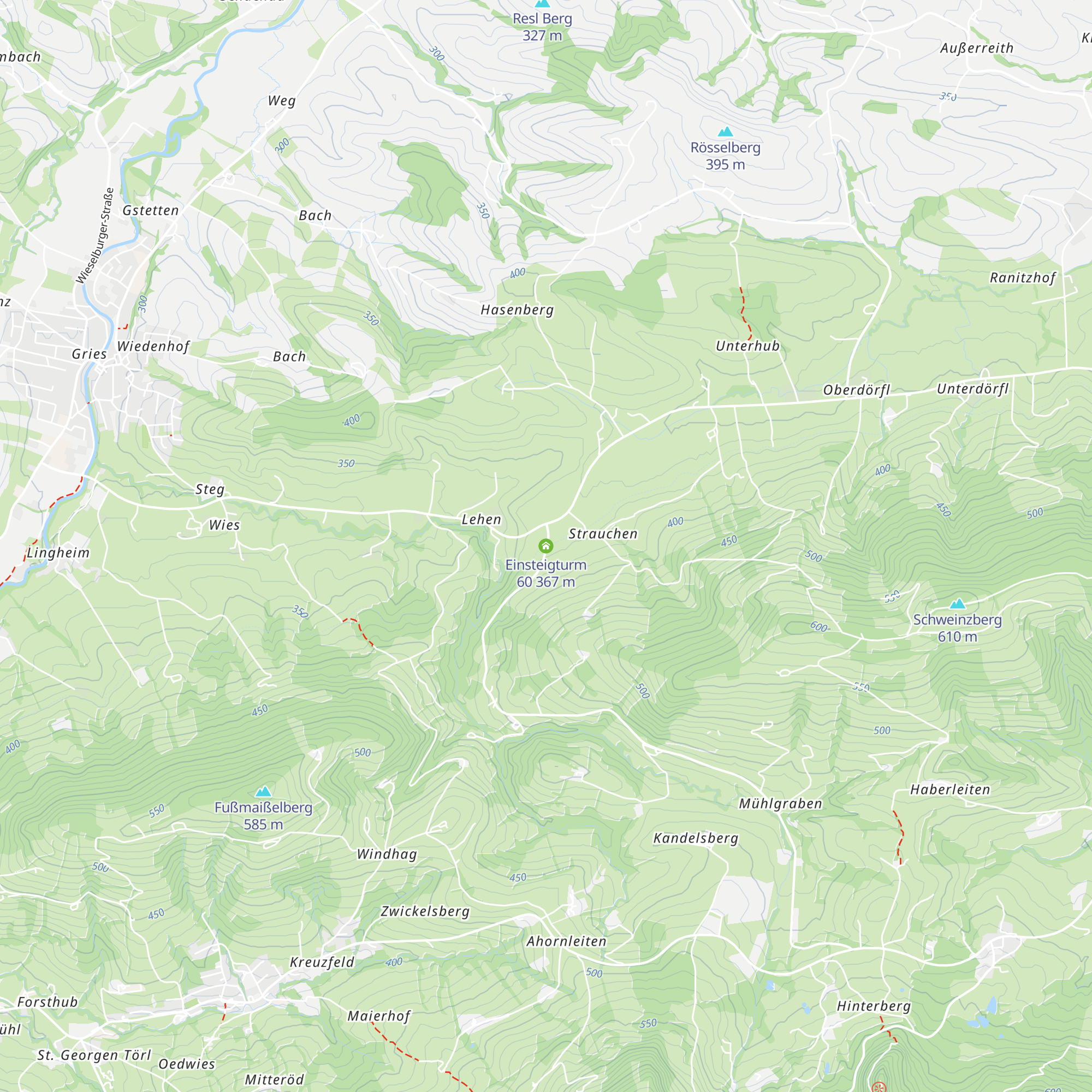 Einsteigturm 60 map