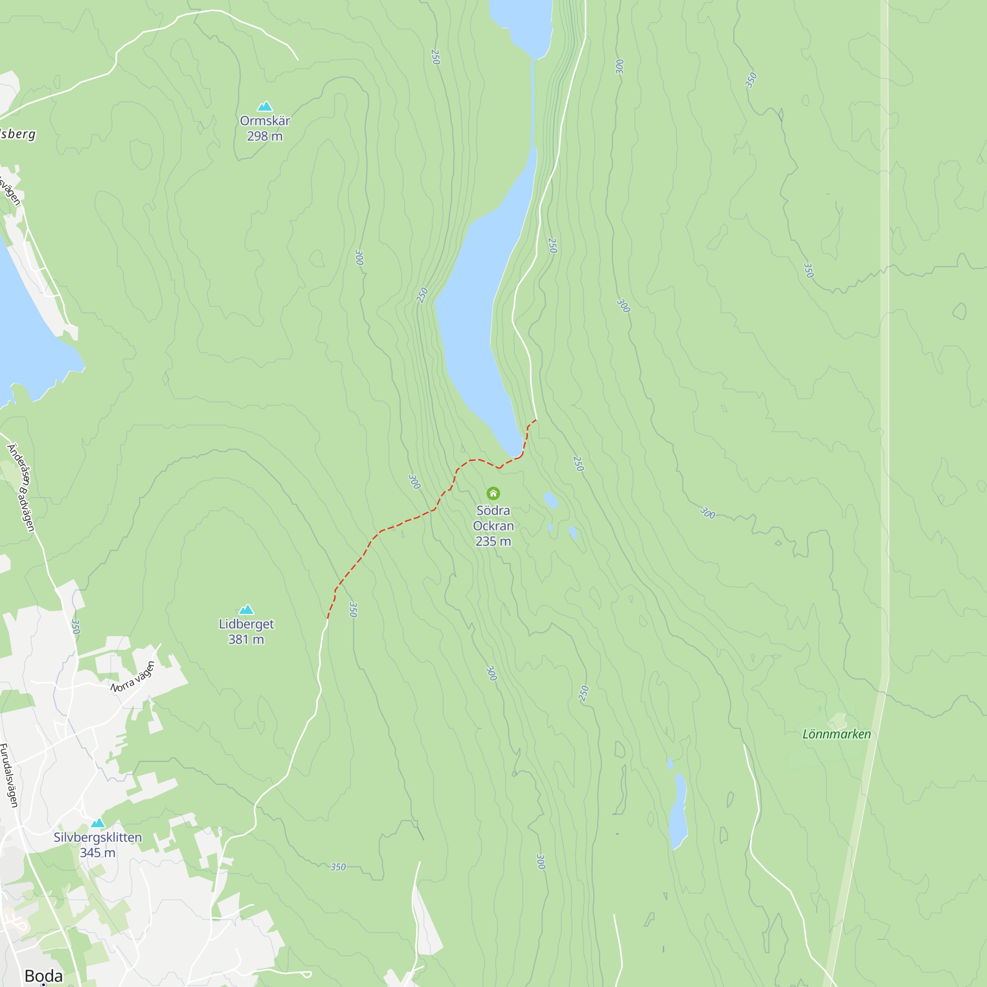 Södra Ockran map