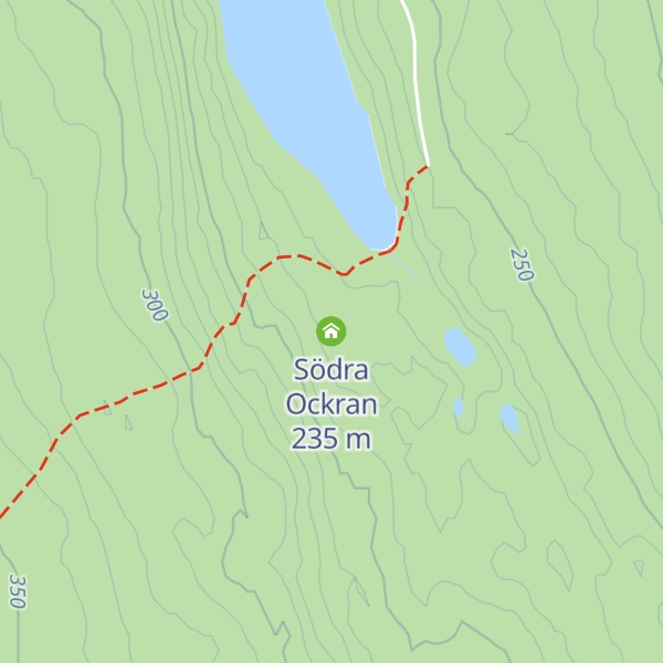 Map of Södra Ockran
